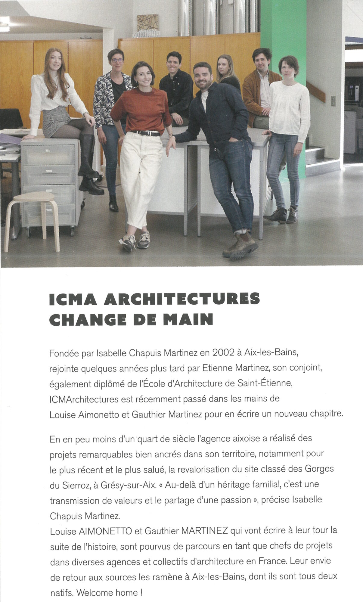 ICMArchitectures change de main